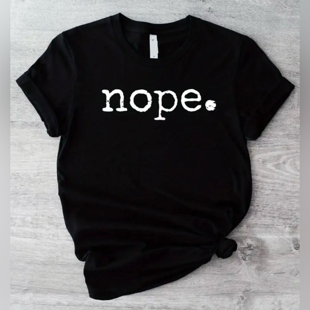 Black and White Short Sleeve Tee